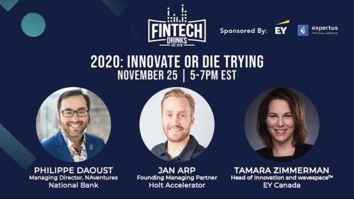 Fintech Drinks | 2020: Innovate or Die Trying